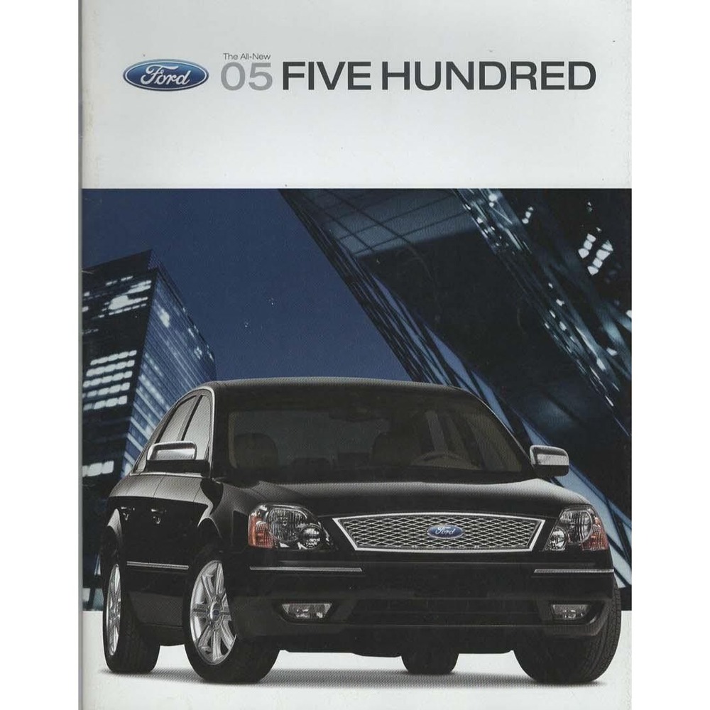 2005 Ford Five Hundred Dealer's Brochure Original Car Sales Advertising Book - Picture 1 of 3